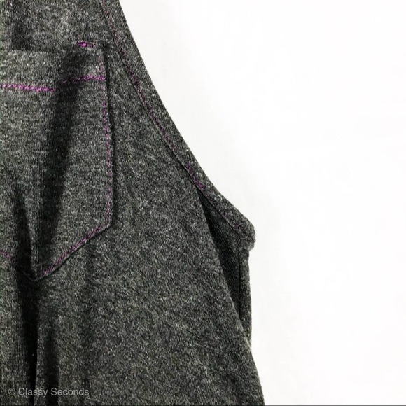 Shoshanna Silk Blend Purple Gray Racerback Dress size 4 - Picture 6 of 8